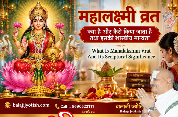 महालक्ष्मी व्रत की विधि एवं शास्त्रीय माहात्म्य।। Mahalakshmi Vrat Rituals Significance And Beliefs