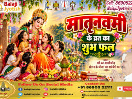 मातृनवमी के व्रत का शुभ फल।। Matru Navami Vrat Ka Shubh Fal